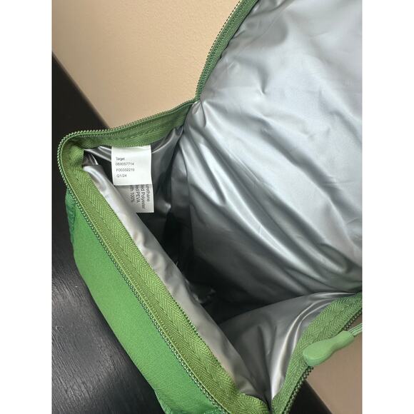 Embark Green Upright Zipper Close Lunch Bag New - Picture 8 of 12